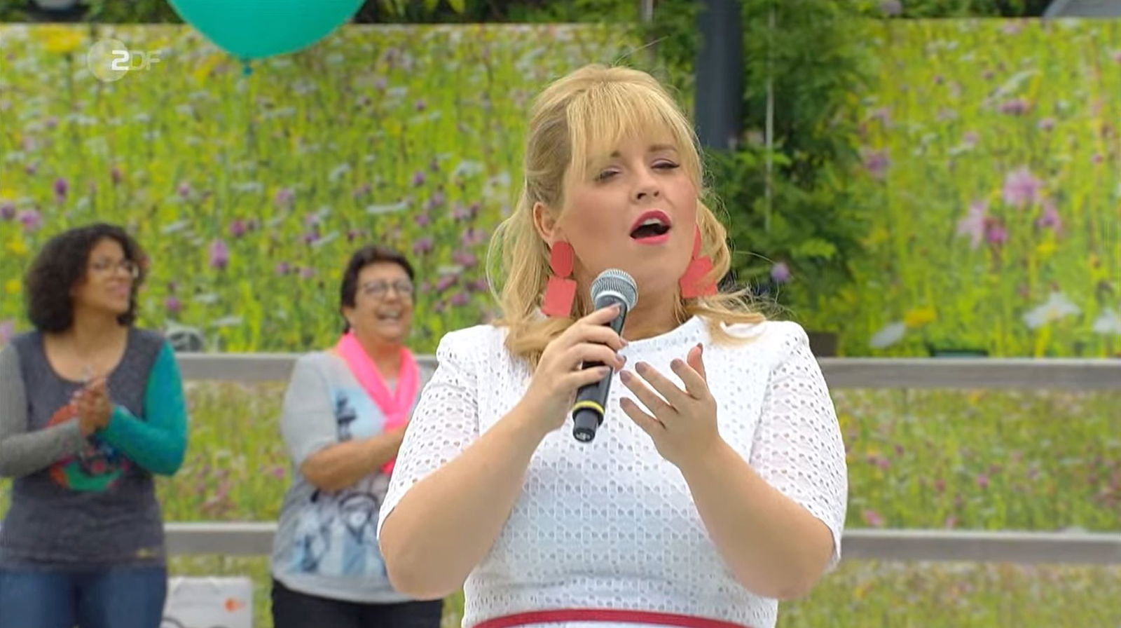 Maite Kelly am 30.08.20 im ZDF-Fernsehgarten