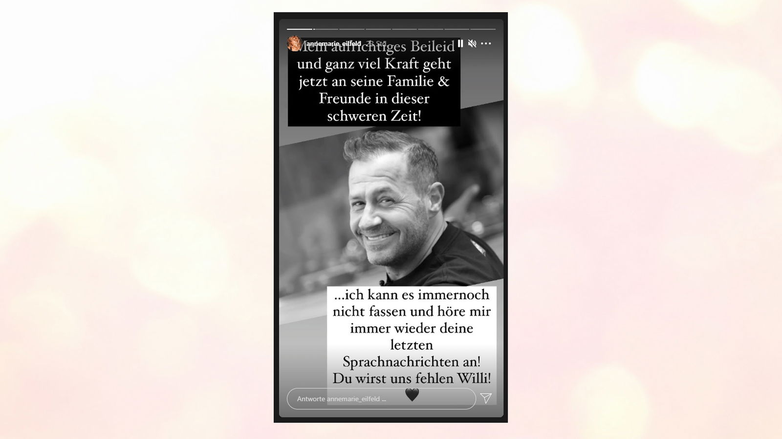 Reaktionen auf den Tod von Willi Herren