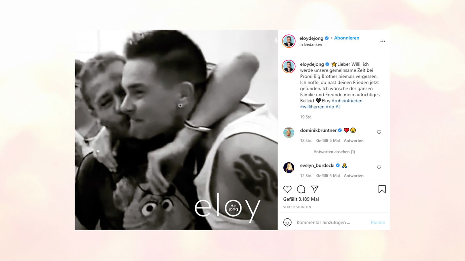 Reaktionen auf den Tod von Willi Herren