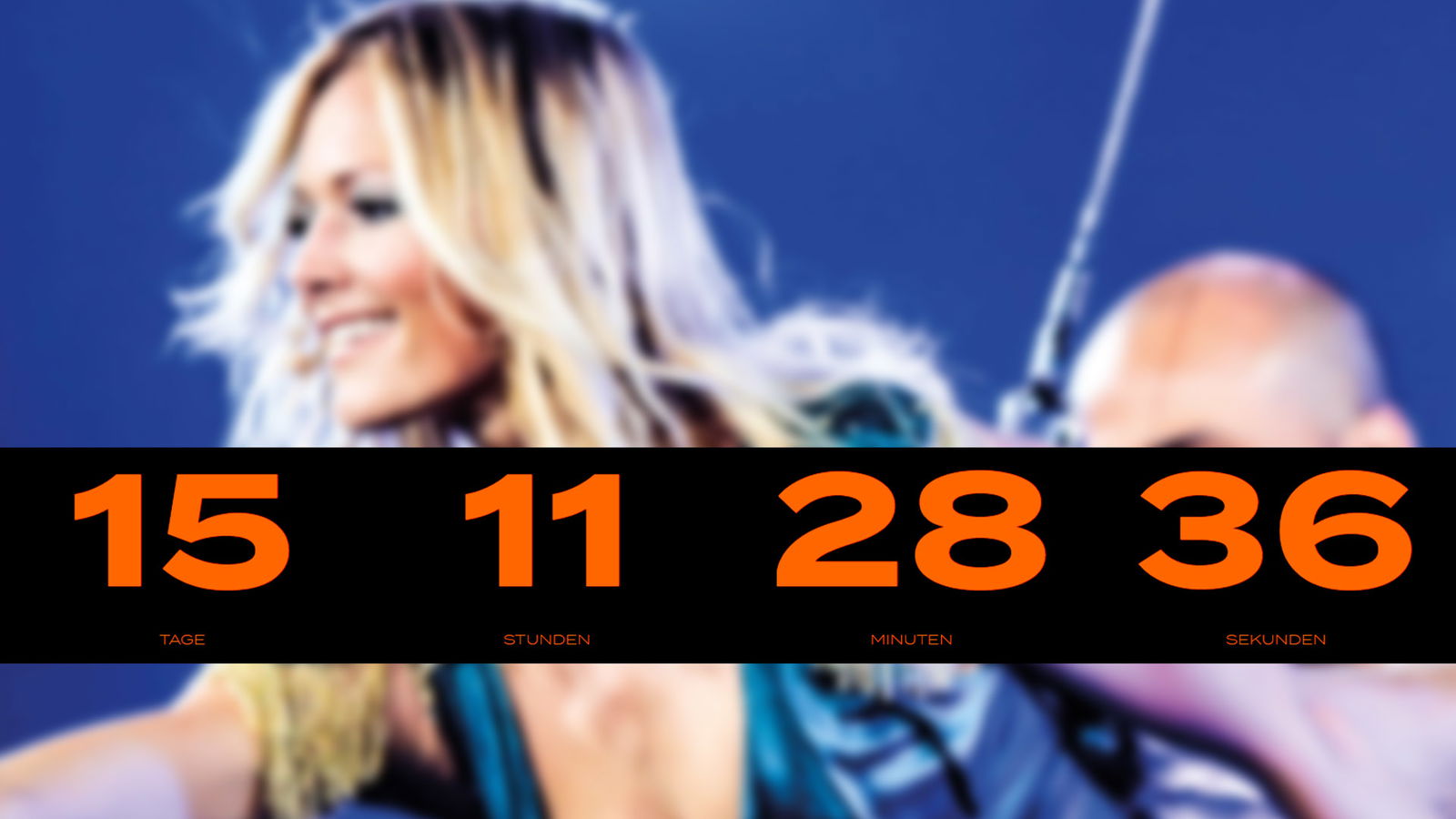 Helene Fischer: Countdown auf der Homepage www.helene-fischer.de