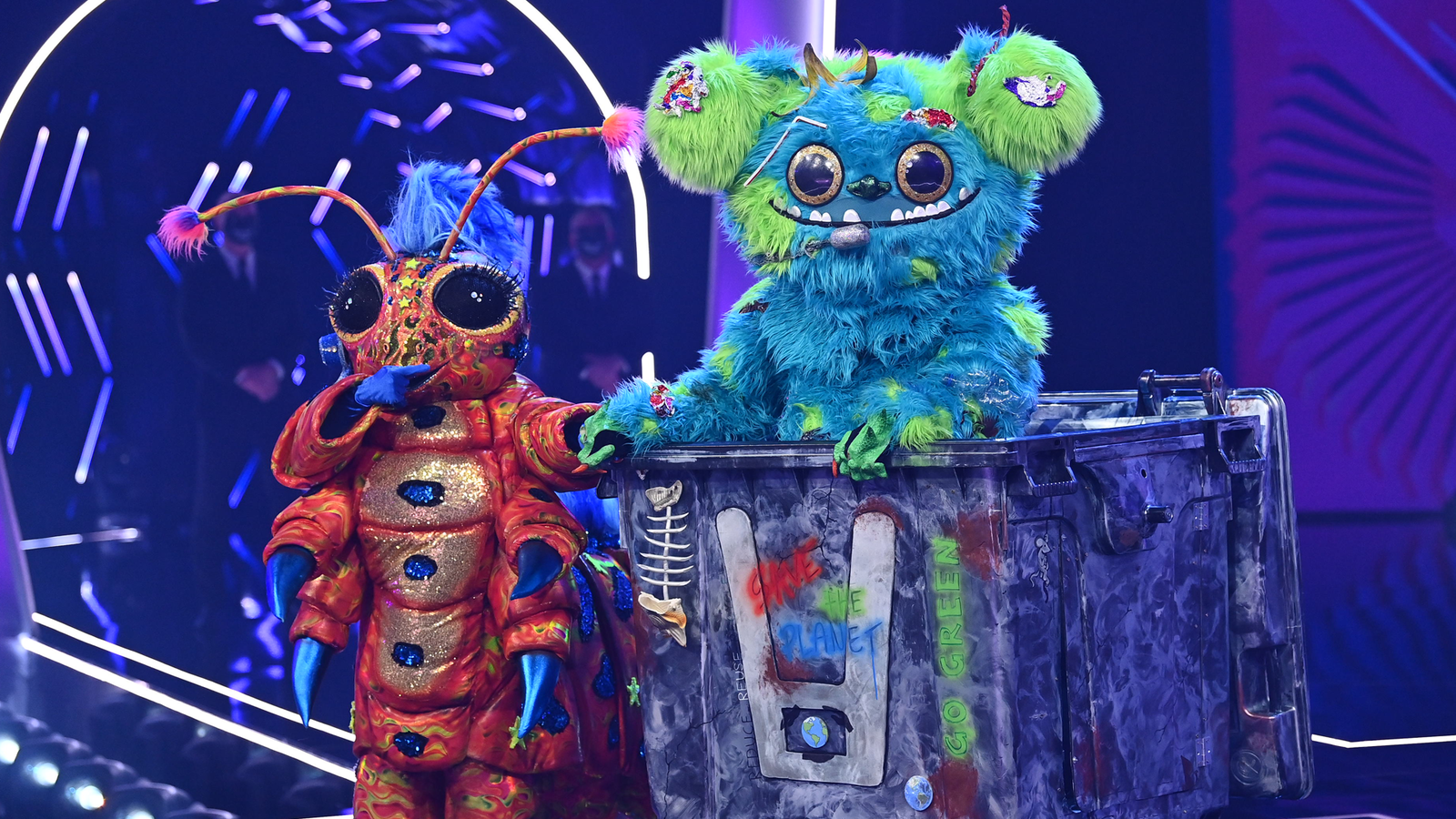 Masked Singer 2021 Raupe & Mülli Müller