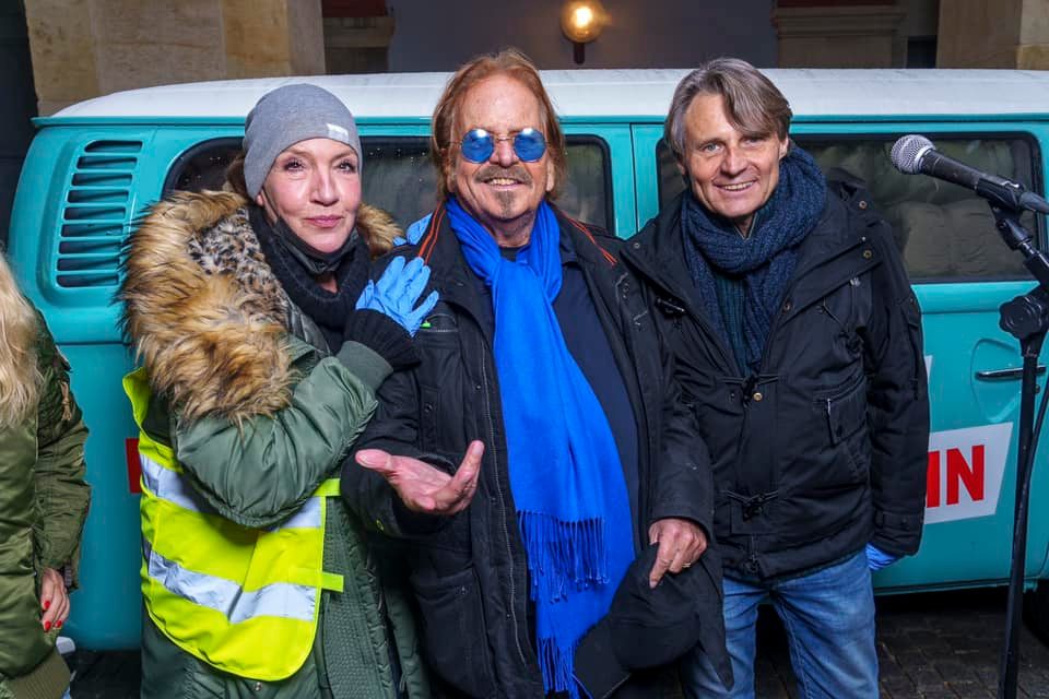 Katy Karrenbauer, Frank Zander & Wolfgang Bahro