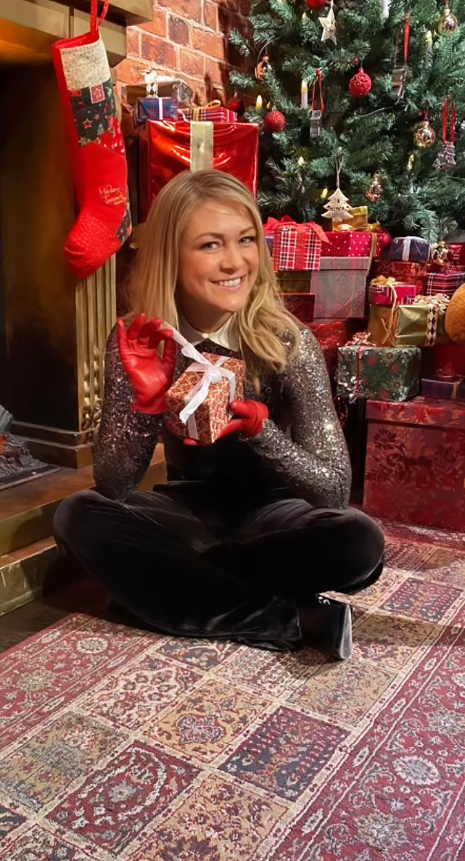 Linda Hesse am 09.12.21 bei Madame Tussauds in Berlin