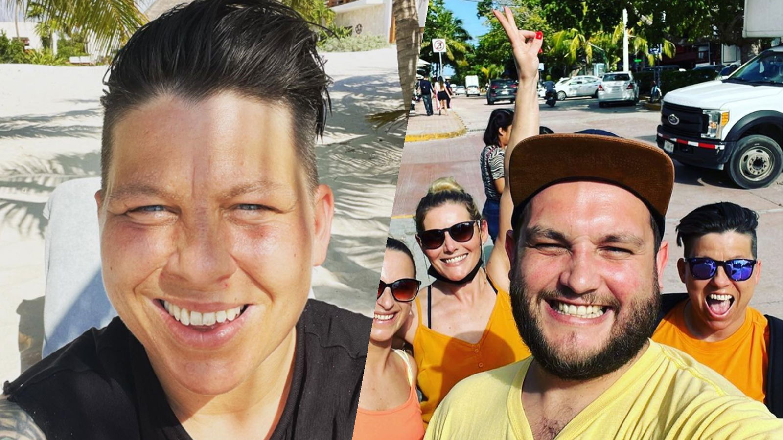 Kerstin Ott im Januar 2022 im Urlaub in Mexiko