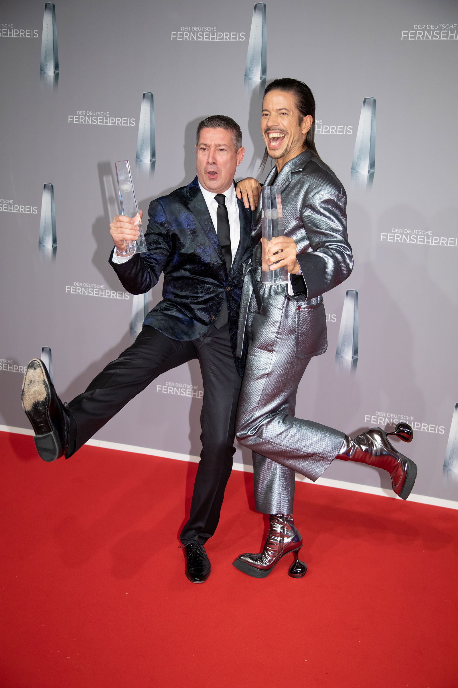 Joachim Llambi & Jorge Gonzalez beim Deutschen Fernsehpreis 2019