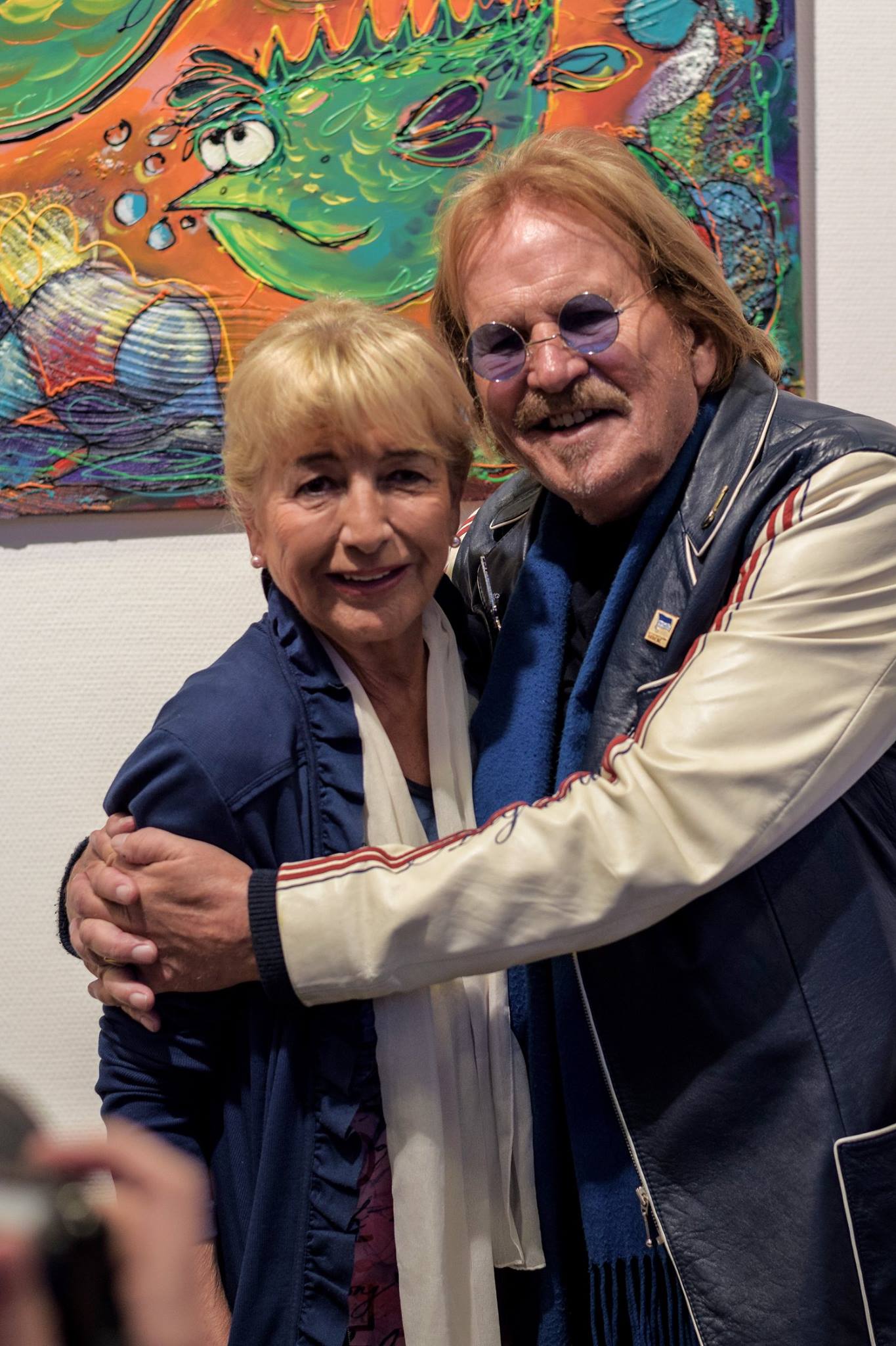 Frank Zander mit seiner Frau Evy