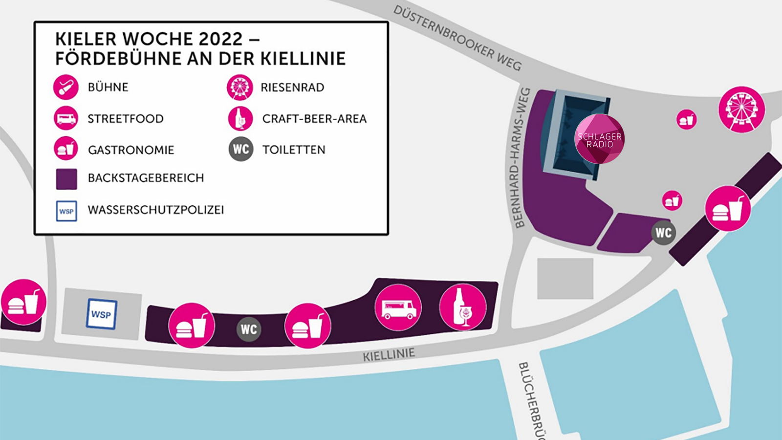 Schlagerplanet Radio auf der Kieler Woche 2022