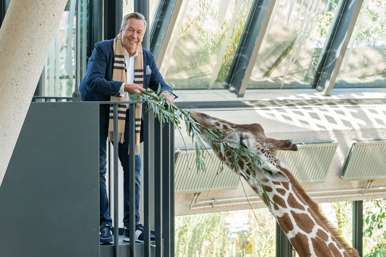 Rland Kaiser im Wiener Zoo