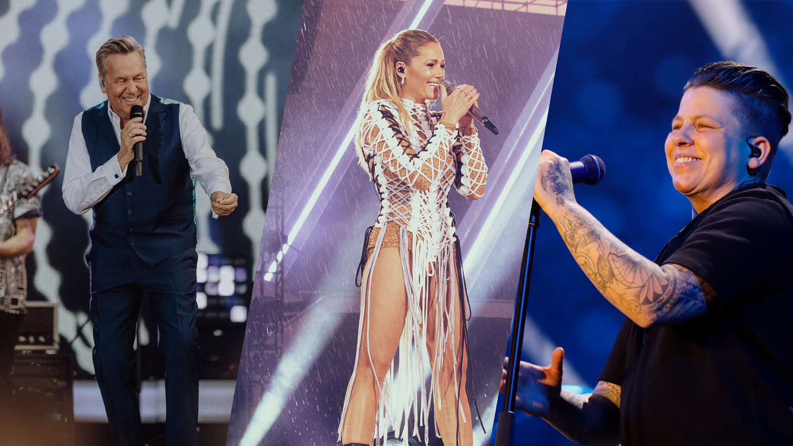 Roland Kaiser, Helene Fischer, Kerstin Ott