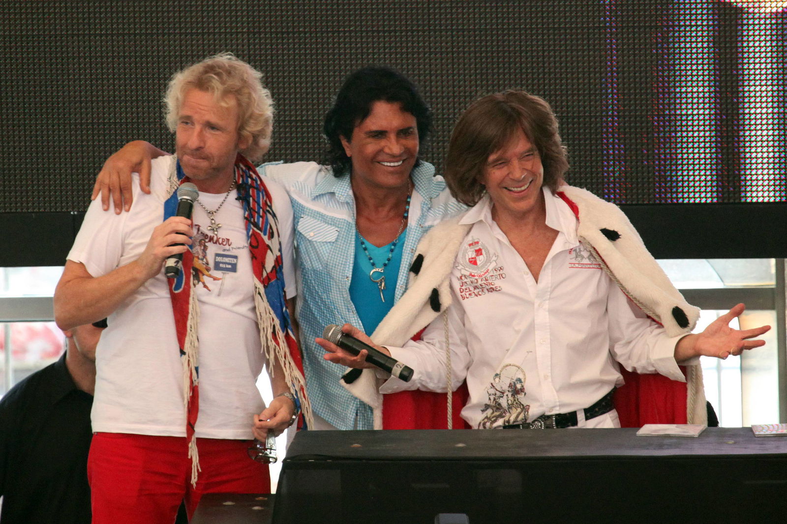 Thomas Gottschalk, Costa Cordalis, Jürgen Drews