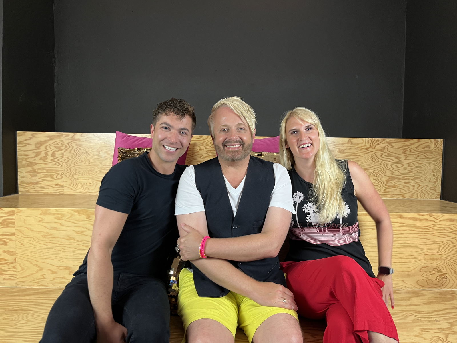 Julian David, Ross Antony, Anika Reichel