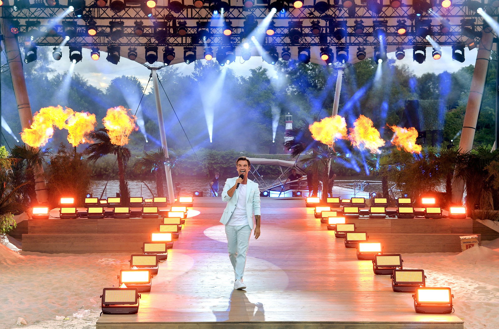 Florian Silbereisen (ARD Aufzeichnung Show DIE GROSSE SCHLAGERSTRANDPARTY 2023)