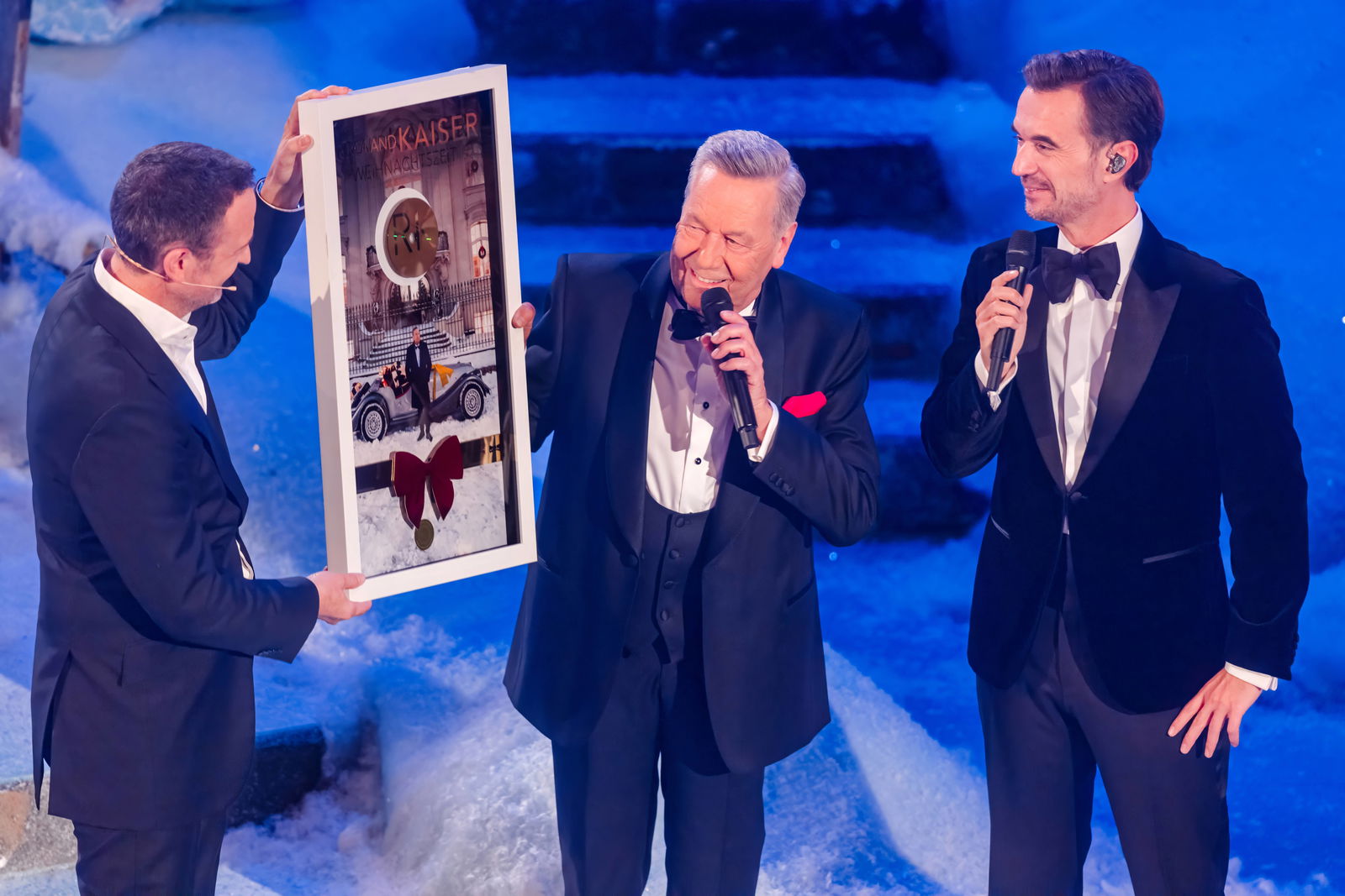 Till Brönner, Roland Kaiser, Florian Silbereisen (Adventsfest der 100.000 Lichter
