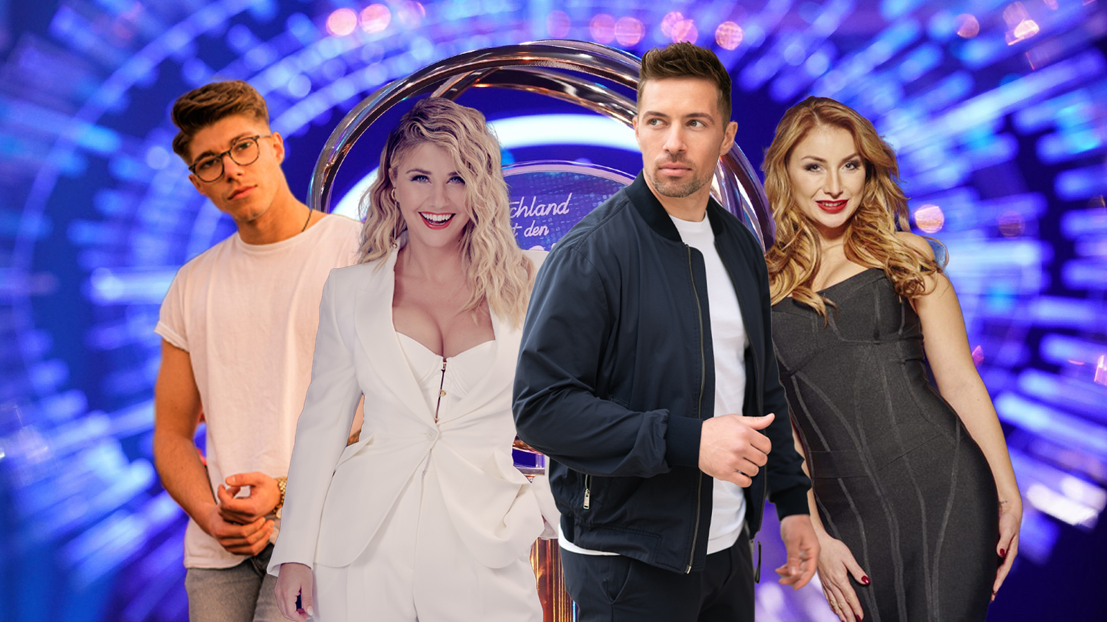 Davin Herbrüggen, Beatrice Egli, Ramon Roselly, Anna-Carina Woitschack