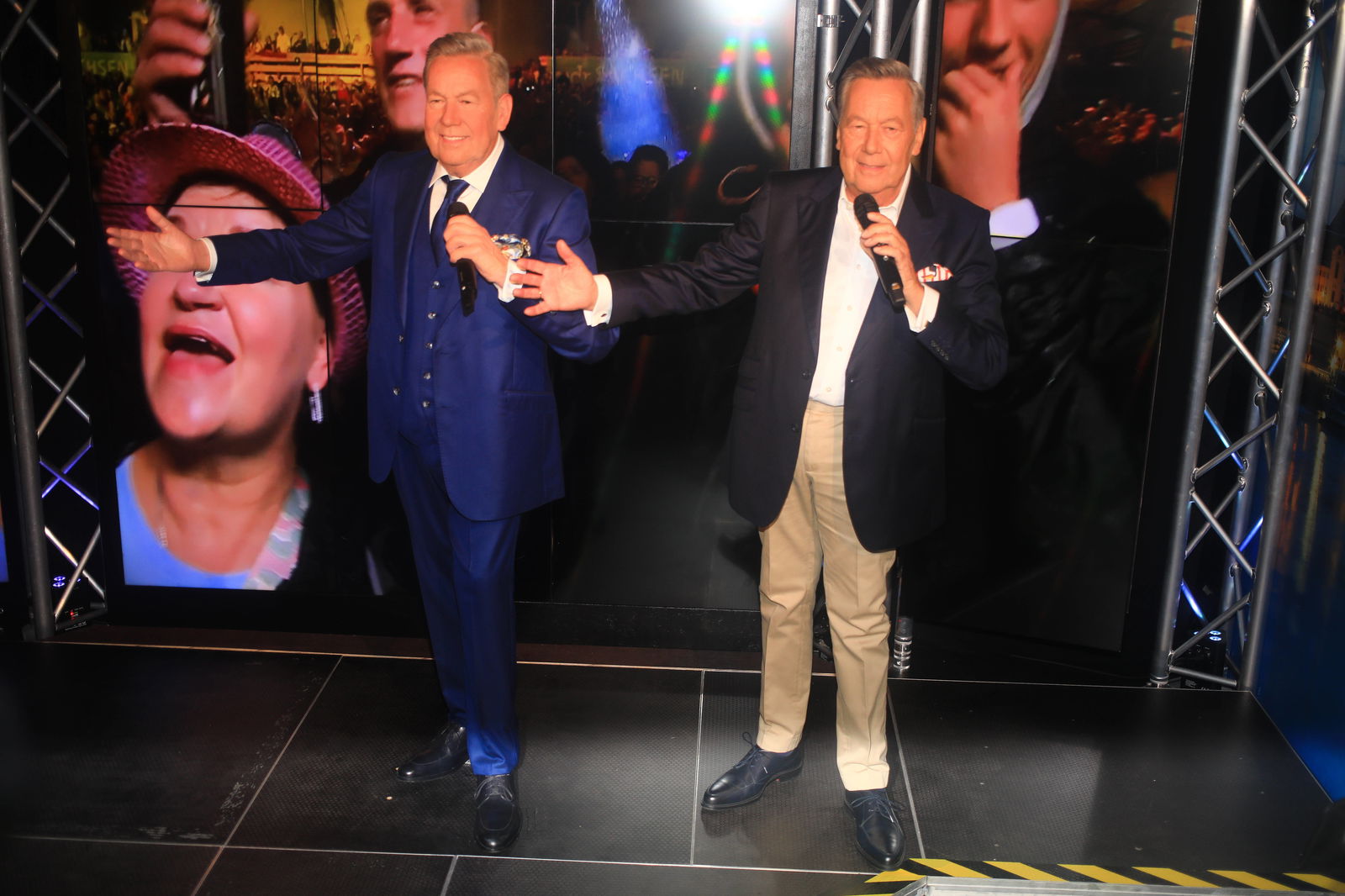 Vorstellung der Roland Kaiser Wachsfigur bei Madame Toussauds Berlin am 15.08.2024