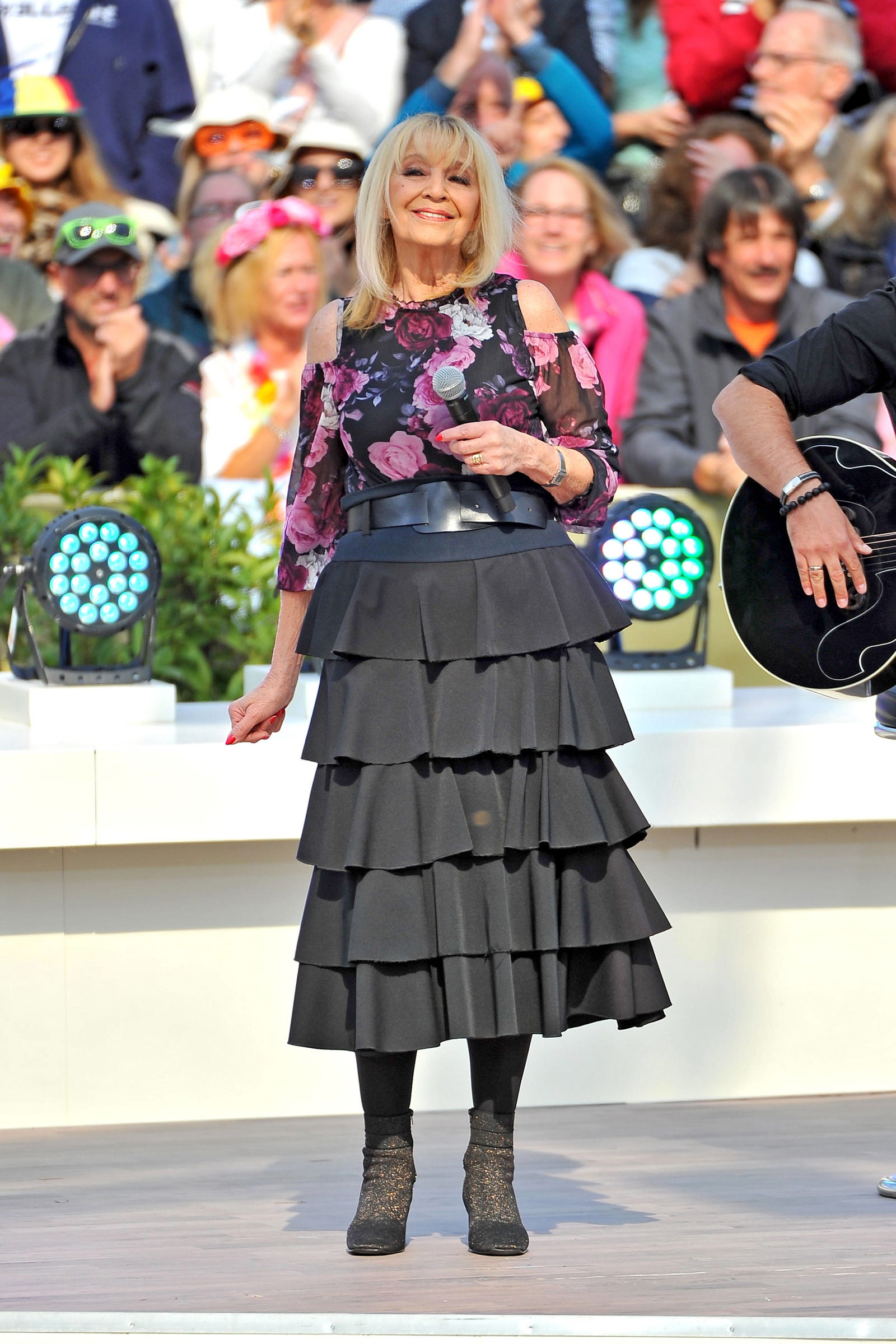 Cindy Berger beim ZDF-Fernsehgarten am 15.09.2024
