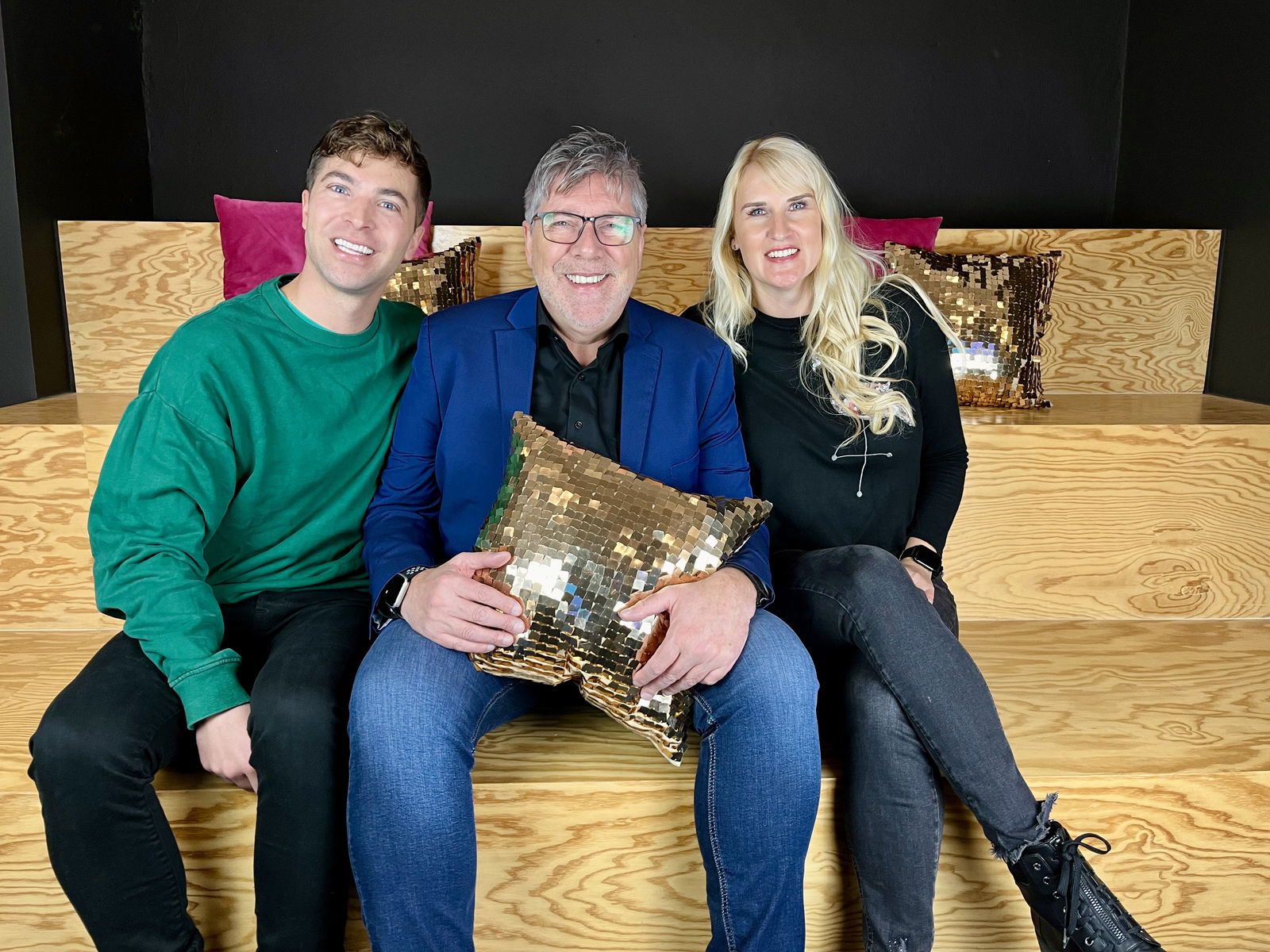 Julian David, Christian Lais, Anika Reichel