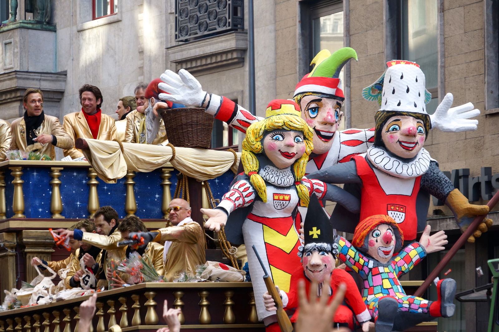 Karnevalsumzug in Köln