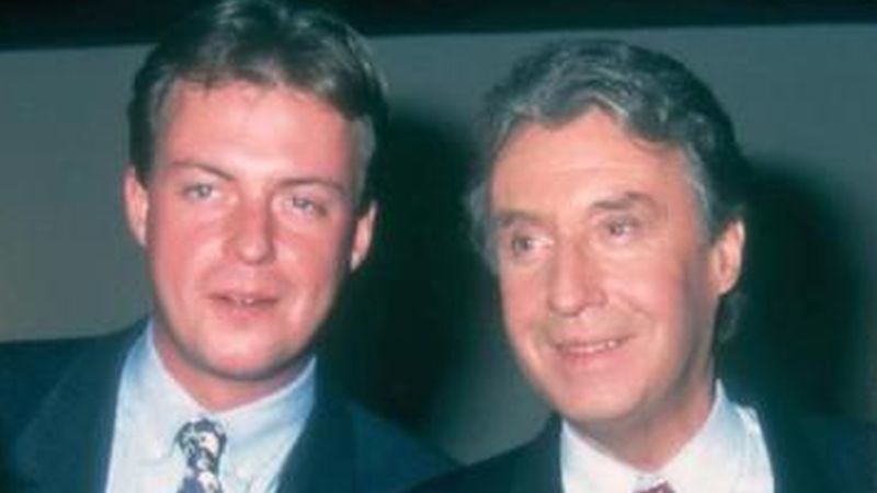 Peter Alexander mit Sohn