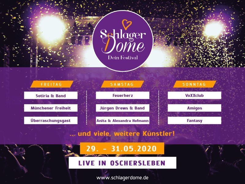 Schlagerdome LineUp 800x600