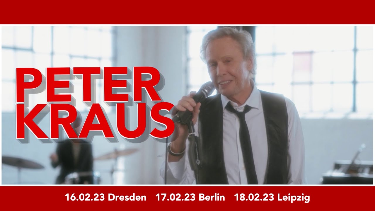 Peter Kraus - Meine Hits - Meine Idole - Live 2023 - Tourtrailer
