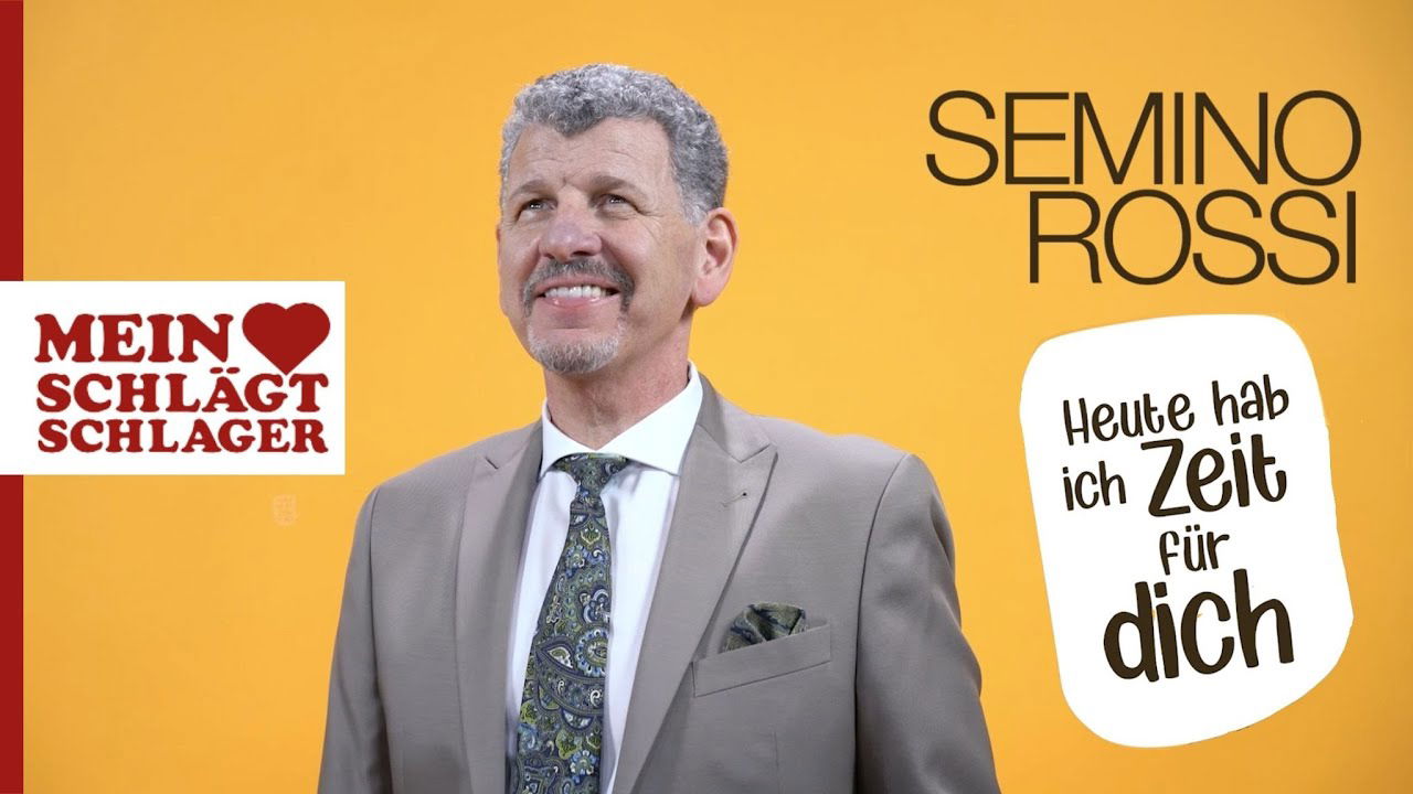 Semino Rossi - Heute hab ich Zeit für dich (Lyric Video)
