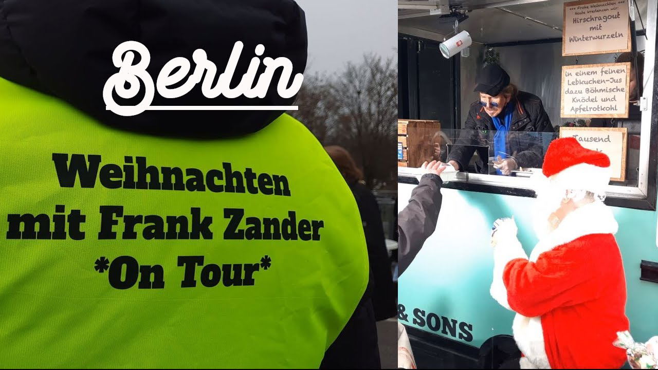 Frank Zander hilft Obdachlosen | Weihnachten mit Frank Zander on tour
