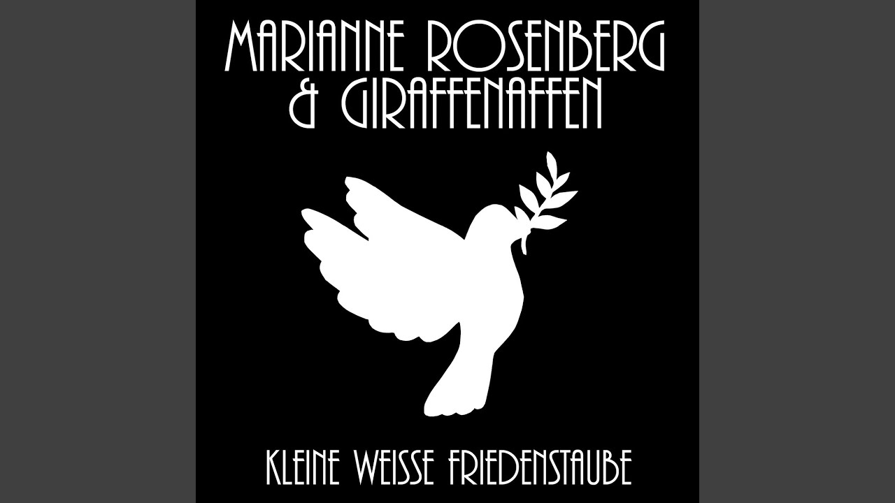 Kleine weisse Friedenstaube