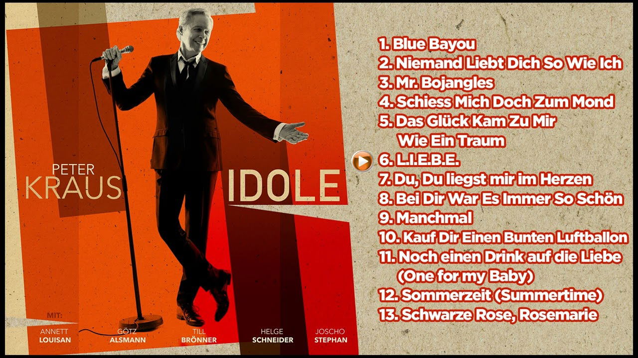 Peter Kraus - Idole (Offizieller Albumplayer)