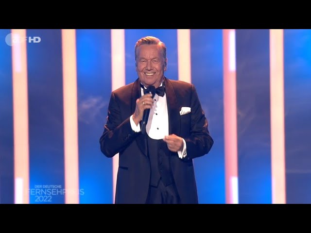 Roland Kaiser in Deutscher Fernsehpreis 2022 Giovanni Zarrella