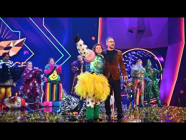 The Masked Singer 2022: Ella Endlich ist das Zebra und gewinnt "The Masked Singer" - TMS 2022