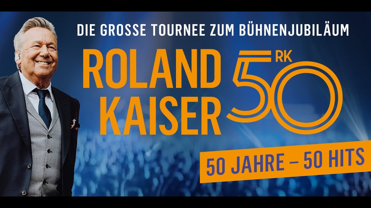 Roland Kaiser – 50 Jahre - 50 Hits, Die grosse Tournee zum Bühnenjubiläum – 2024